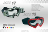 lunettes de course de motocross de qualité-MXG17